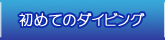 初めてのダイビング