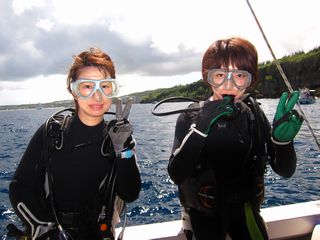 初めての沖縄本島ファンダイビング　初めてのダイビング