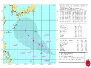 14/09/30　気になる台風18号　慶良間