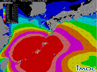 21/07/20　台風6号インファ接近中　沖縄本島